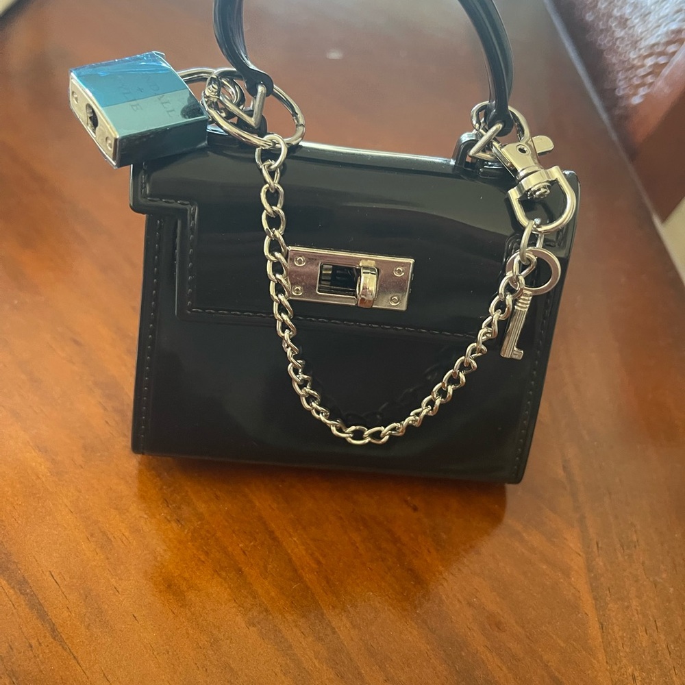 Elegant Black Mini Handbag